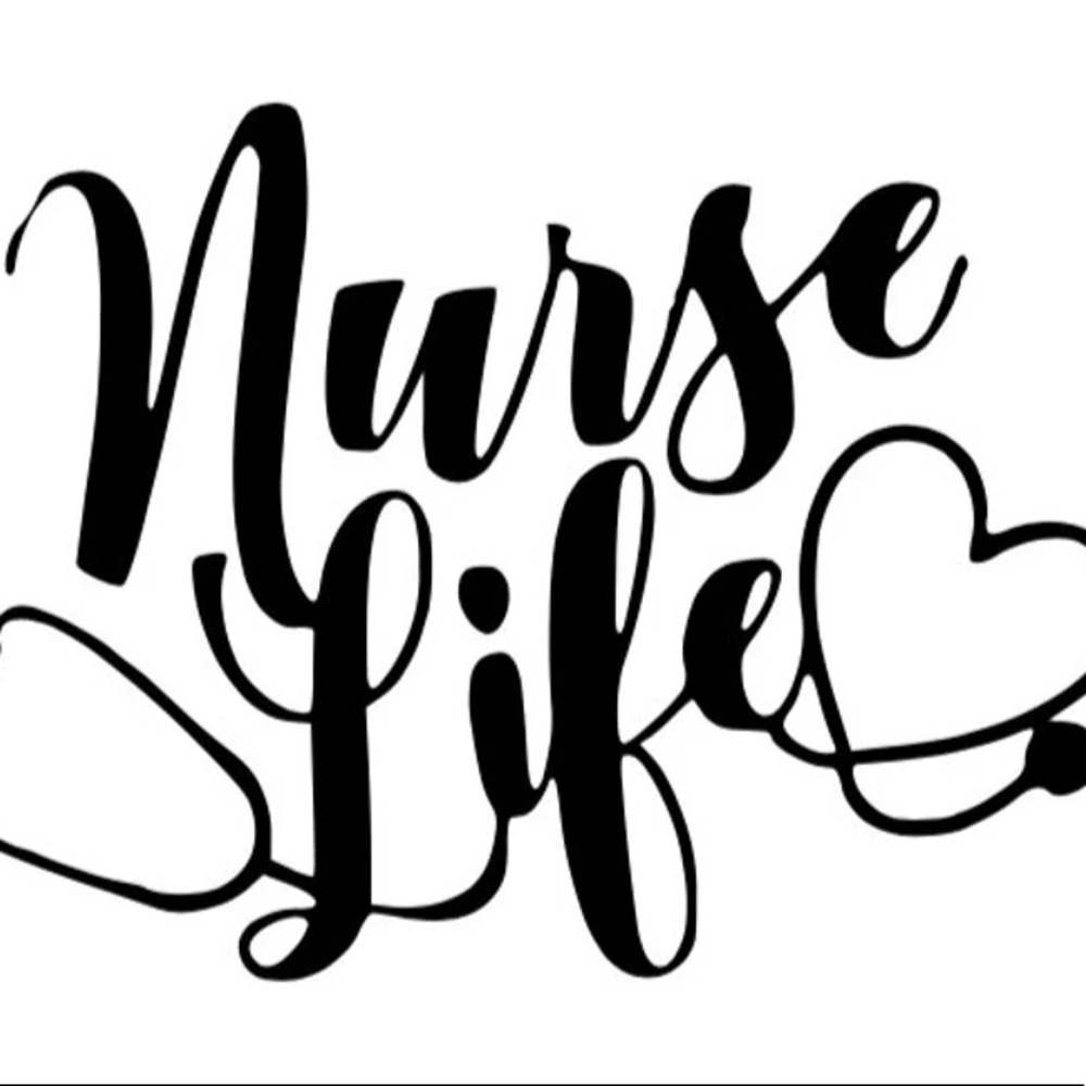 Nurse Life Car Decal
